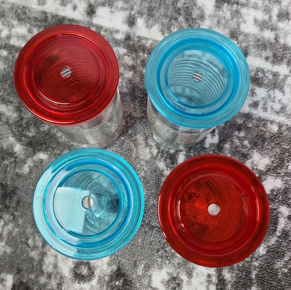 Style Setter Set of 4 Jelly Jar Drinking Glasses - Picture 2 of 8